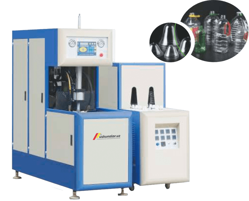 Semi-automatic blow moulding machine US-OGS-1-10