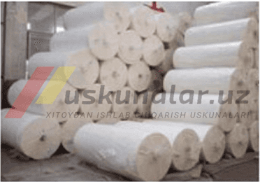 Xojatxona qog'ozi va qog'oz salfetkalar ishlab chiqarish liniyasi