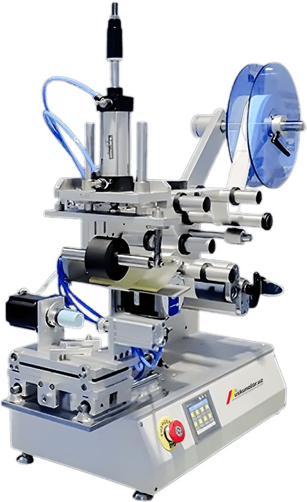 Yarim-avtomatik tekis rulonli etiketkalash uskunasi US-KPW-P16