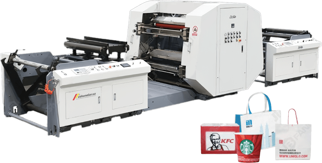 Flekso bosib chiqarish uchun printer US-YT-800BE